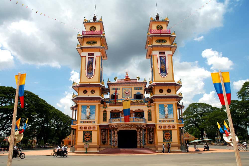 Vietnam - Cao Dai - Tempel in Tay Ninh