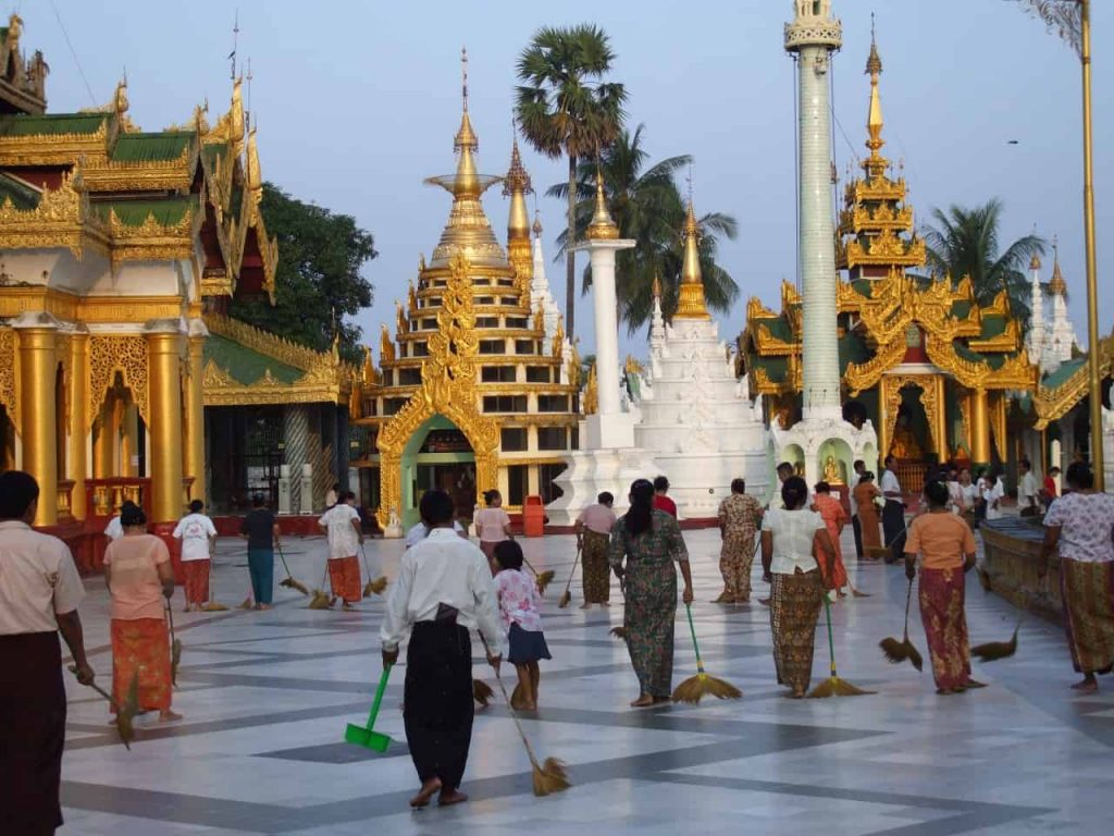 Myanmar - Yangon - Shwedagon Pagode