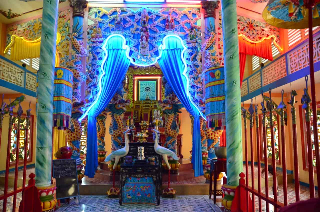 Vietnam - Cao Dai - Tempel von Innen