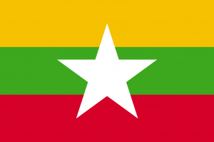 Myanmar Flagge