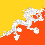 Flagge Bhutan