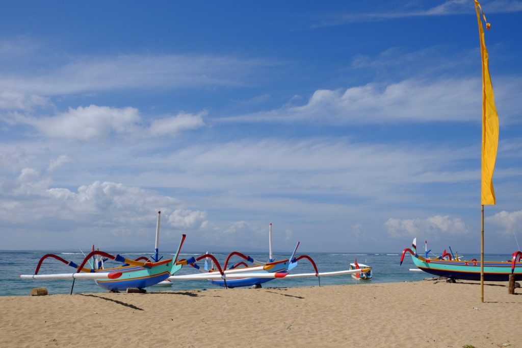 Indonesien - Strand bei Sanur auf Bali