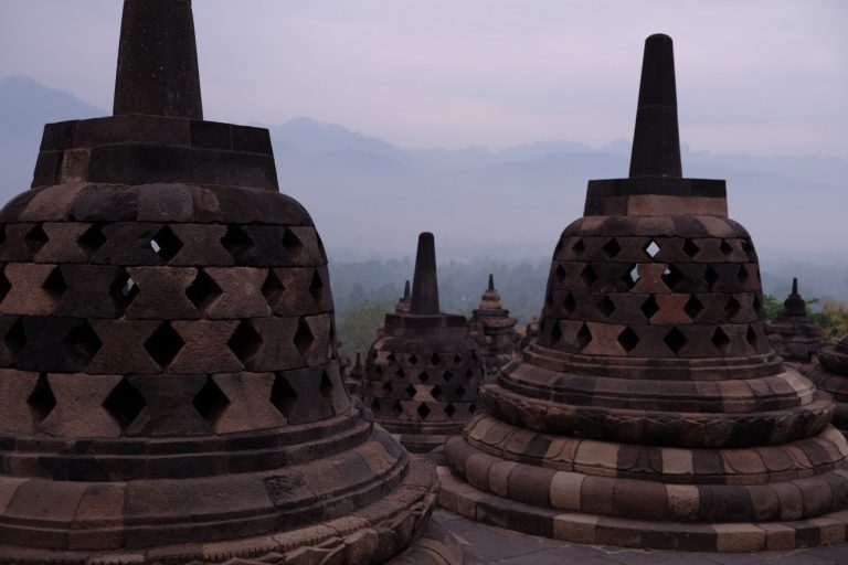 Borobudur Sonnenaufgang