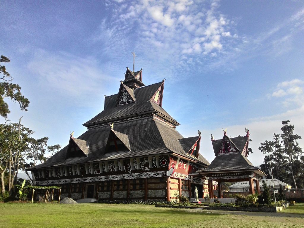 Kirche auf Sumatra