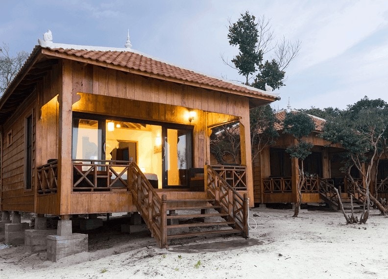 Kambodscha - Koh Rong Sanloem - Sol Beach Resort - Bungalow