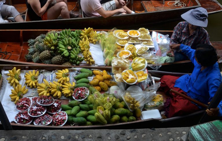 Thailand Schwimmender Markt