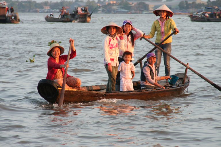 Mekong Delta Familie