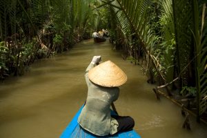 Vietnam Mekong Delta Seitenkanal