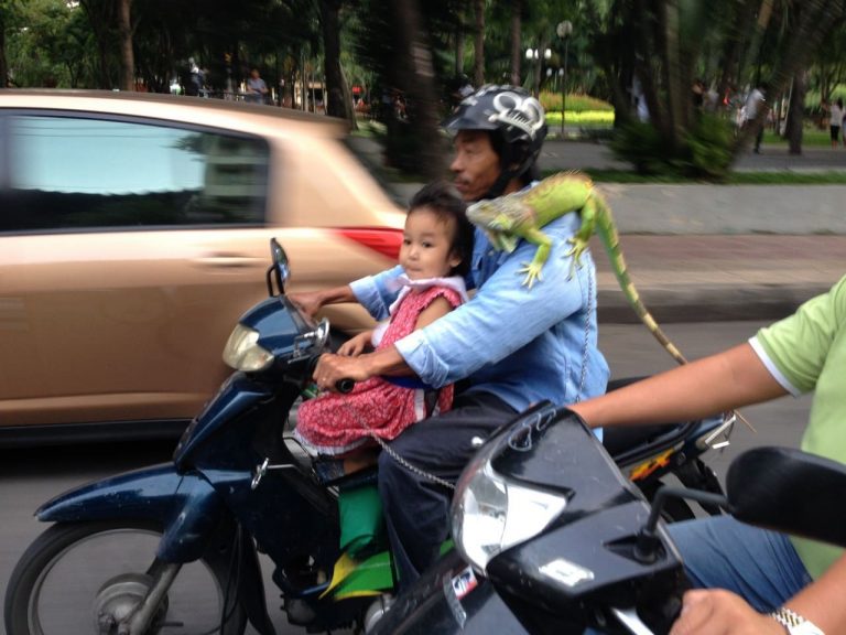 Vietnam - Saigon Motorrad