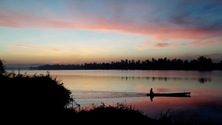 Mekong Sonnenuntergang