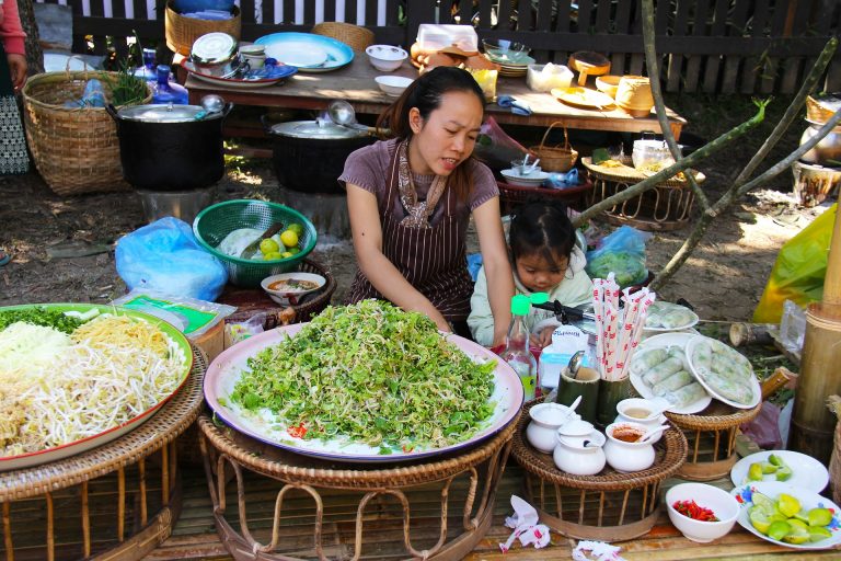 Laos Markt
