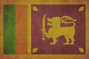 Sri Lanka Flagge