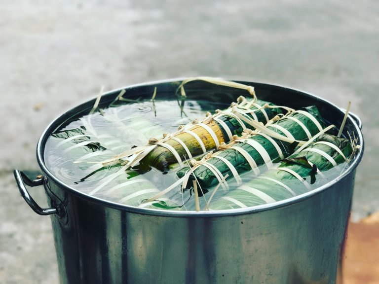 Vietnamesisches Essen im Kochtopf