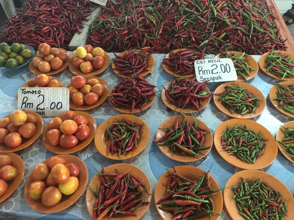 Malaysia Kota Kinabalu Markt