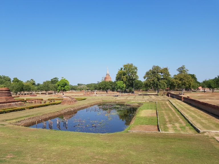 Historische Stadt Sukhothai Parkanlage