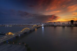 Danang city skyline