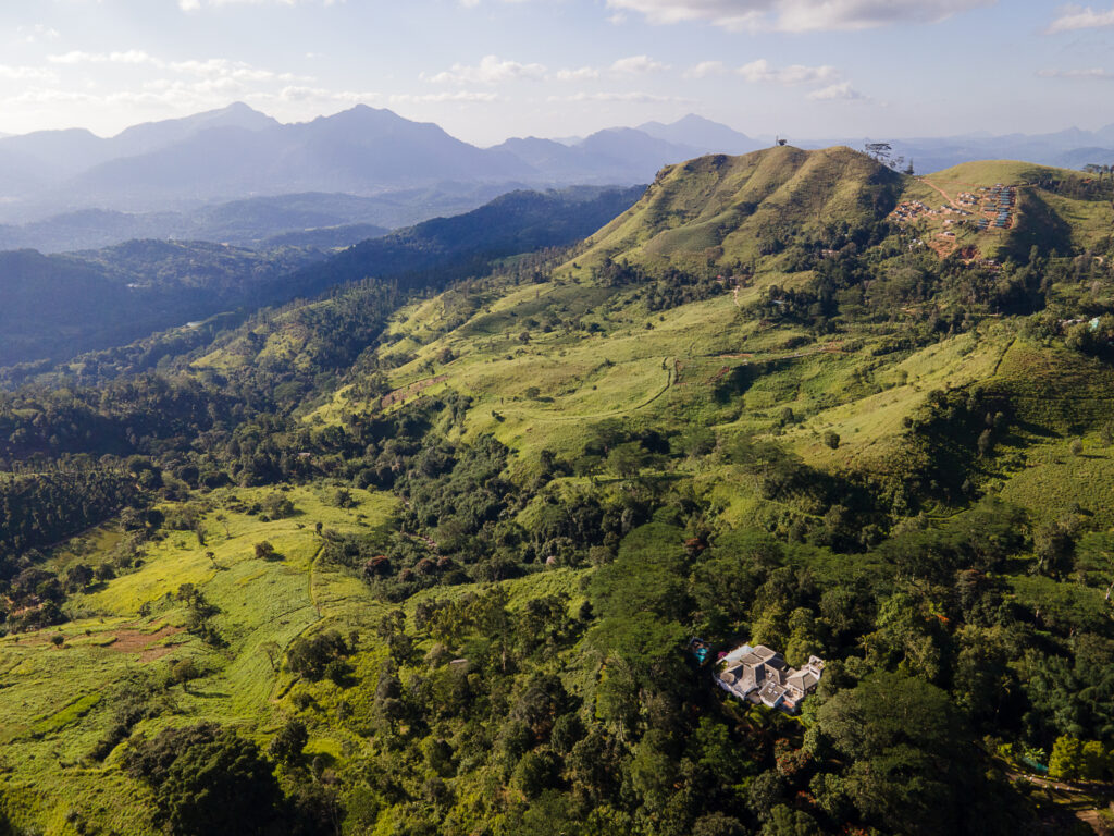 Elkaduwa Ashburnham Estate von oben