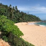 Strandblick auf die Parrotfish Bay