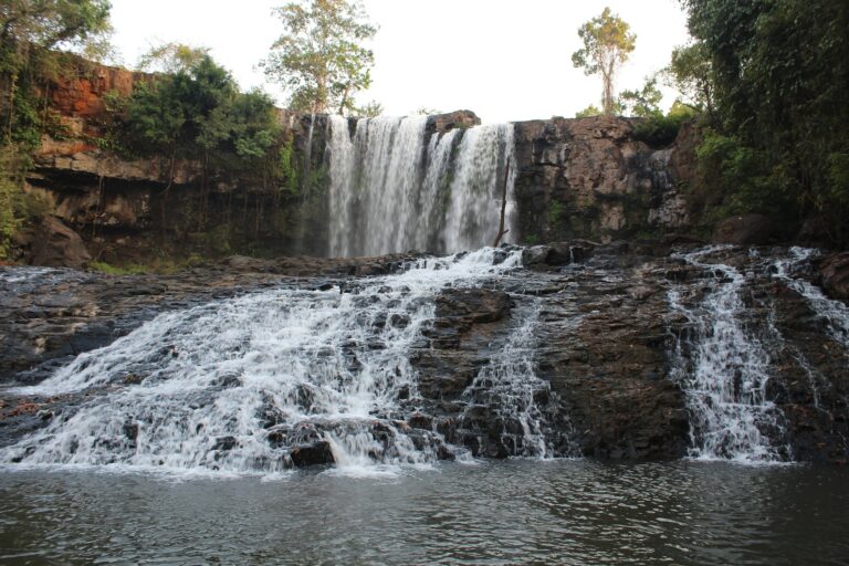Kambodscha Mondulkiri Bou Sra Wasserfall