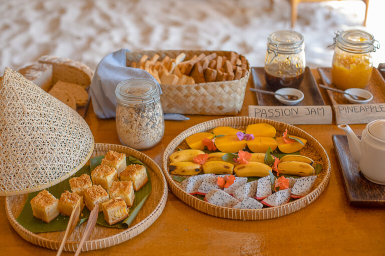 Tropisches Buffet