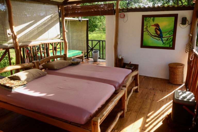 Sri Lanka Elephant Watch Hut Schlafzimmer