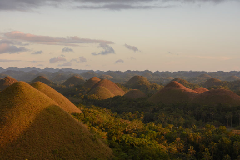 Bohol Chocolate Hills Aussicht