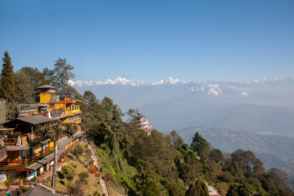 Valley Rim Trek Nagarkot Ausblick