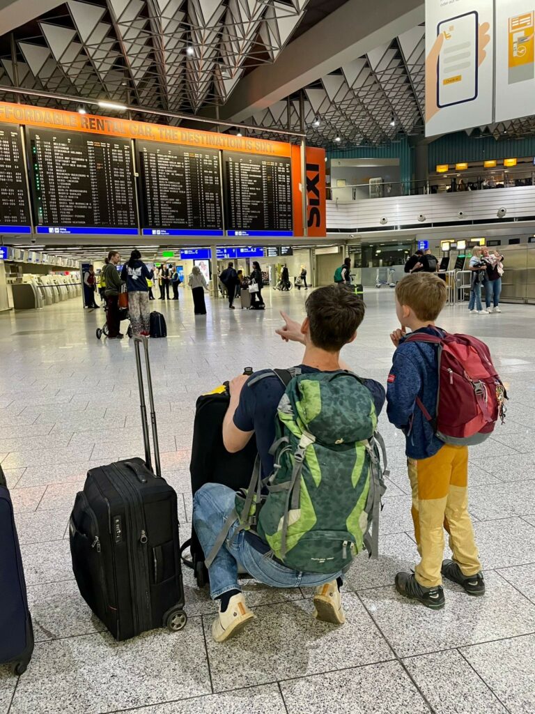 Fliegen mit Kindern