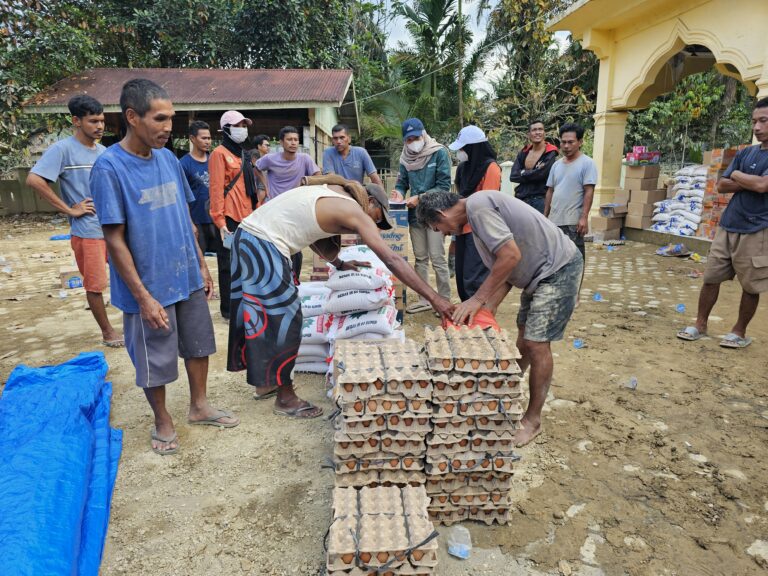 Sumatra Soforthilfe Einsatz