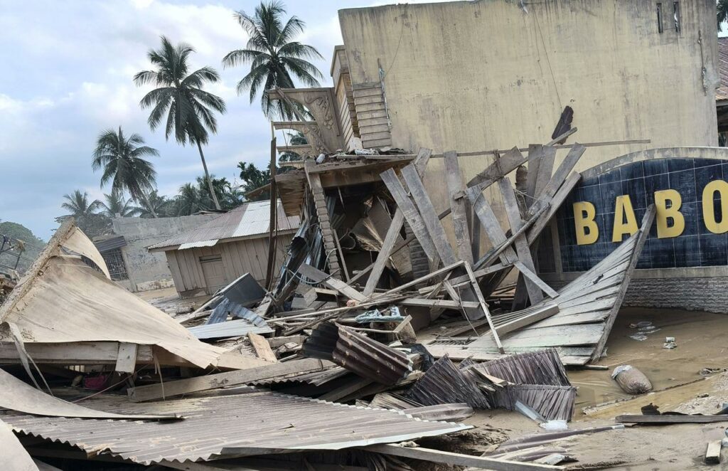 Sumatra Soforthilfe Zerstörung