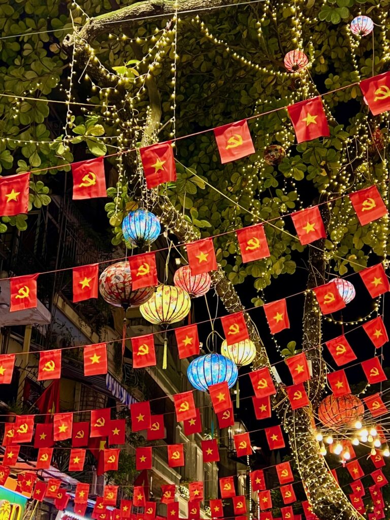 Vietnam Festliche Strasse