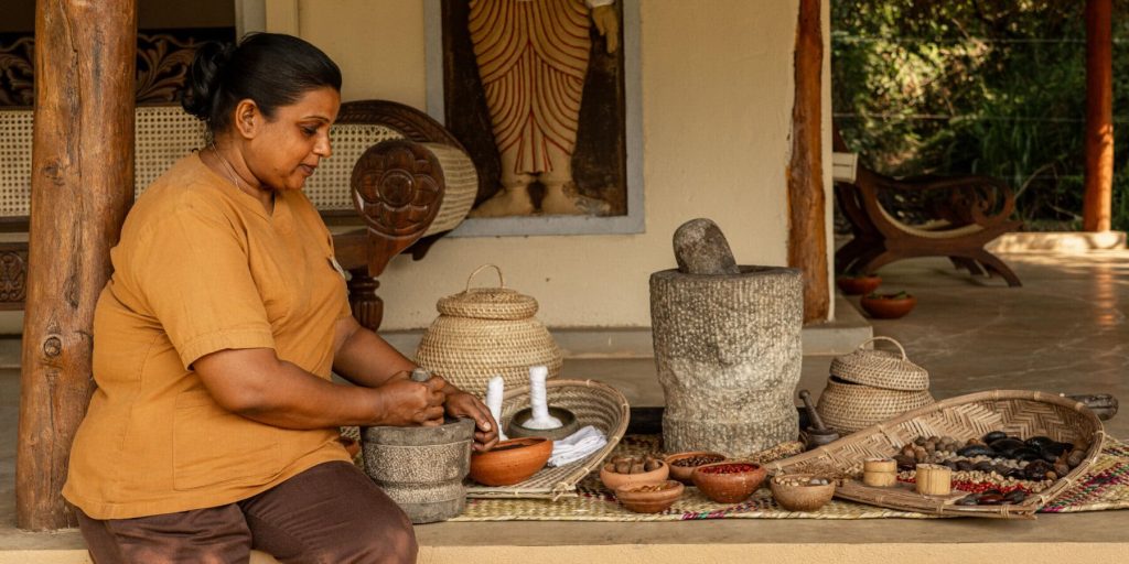 Amuna Wellness Ayurveda Retreat Dambulla Präparation