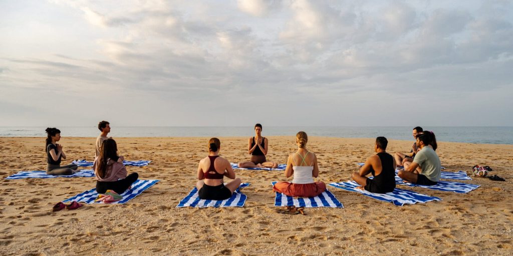 Rekawa Wellness Resort Yoga am Strand