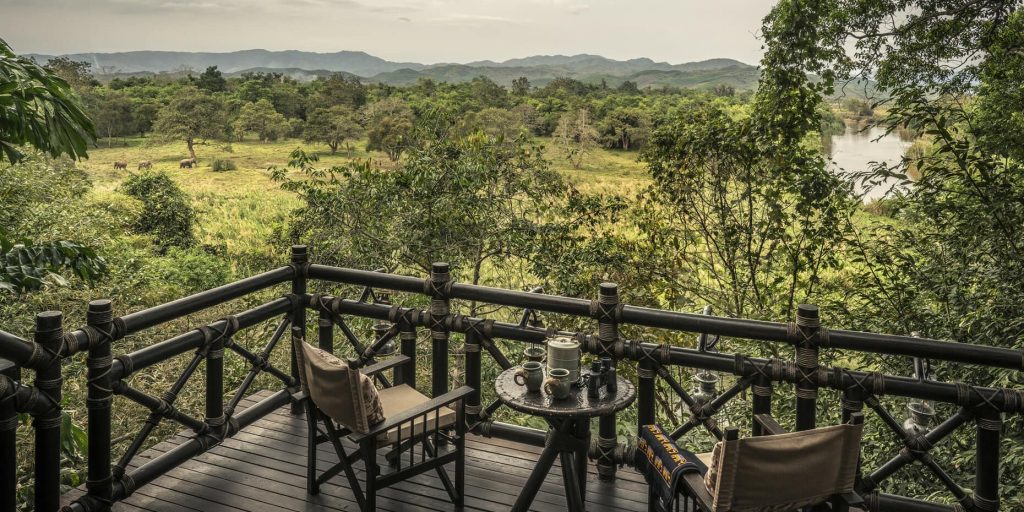 Four Seasons Tented Camp Golden Triangle Elefanten