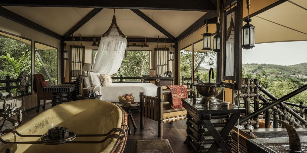 Four Seasons Tented Camp Golden Triangle Zimmer