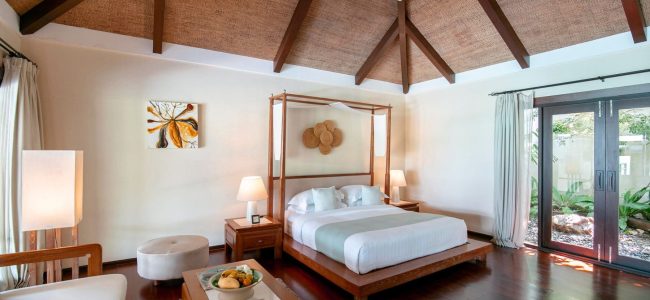 Schlafzimmer der Tongsai Bay Pool Villa