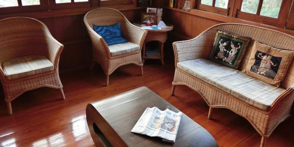 Red Brick Homestay Aufenthaltszimmer