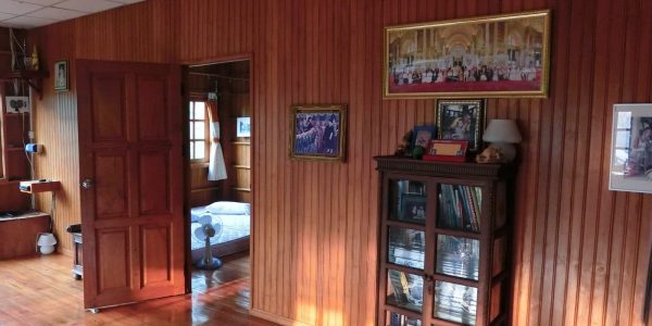 Red Brick Homestay Wohnzimmer