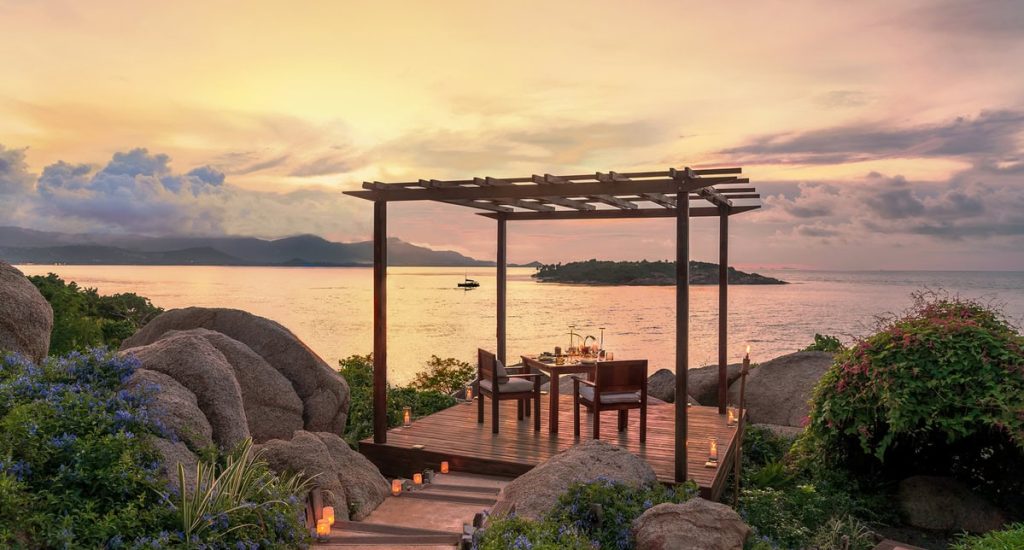 Six Senses Koh Samui Abendessen