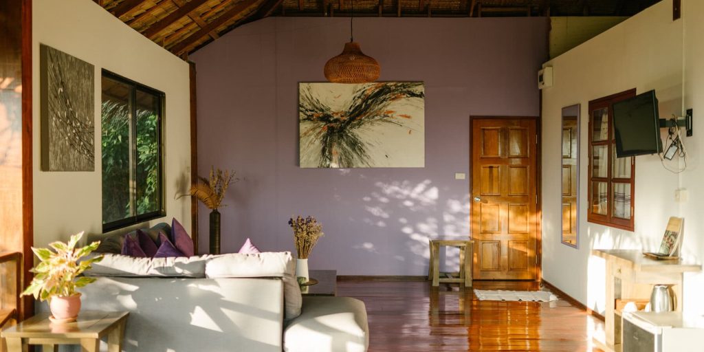 Thailand Yoga Retreat Zimmer